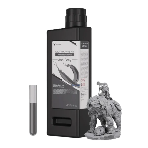 Resina UltraPrint Producción PAP10 Gris Ceniza HeyGears 1kg