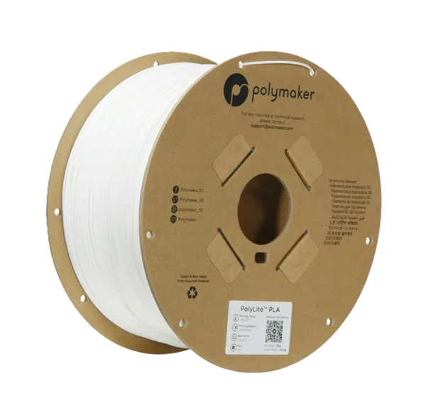 PolyLite PLA Blanco 1.75mm 3Kg