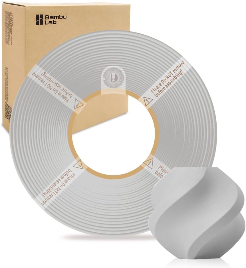 Bambu Lab Recarga PLA Lite Gris 1.75mm 1Kg Bambu Lab Recarga PLA Lite Gris 1.75mm 1Kg