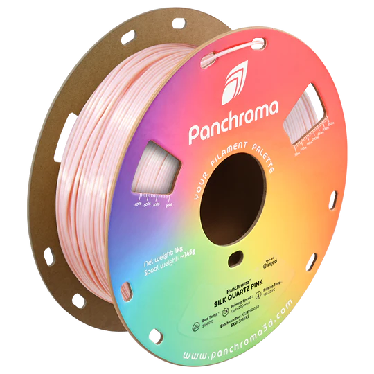 Panchroma PLA Cuarzo Rosa Sedoso 1.75 mm 1 kg Panchroma PLA Cuarzo Rosa Sedoso 1.75 mm 1 kg