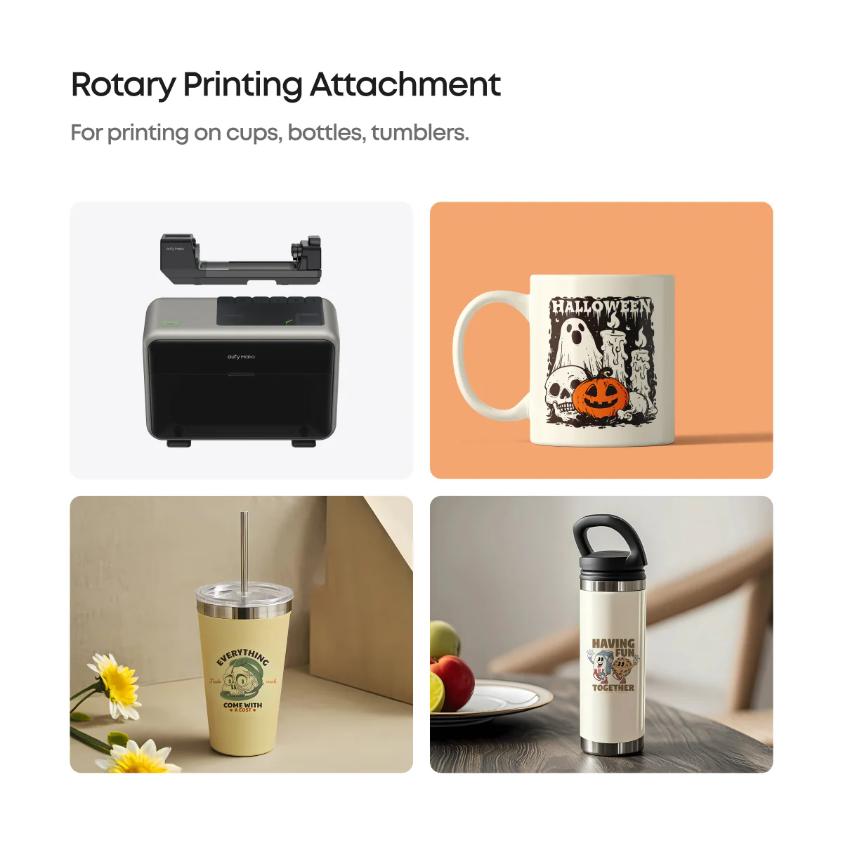 EufyMake Accesorio Rotatorio para E1 EufyMake Accesorio Rotatorio para E1