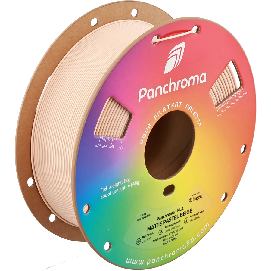 Panchroma PLA Mate Beige Pastel 1.75 mm 1 kg Panchroma PLA Mate Beige Pastel 1.75 mm 1 kg