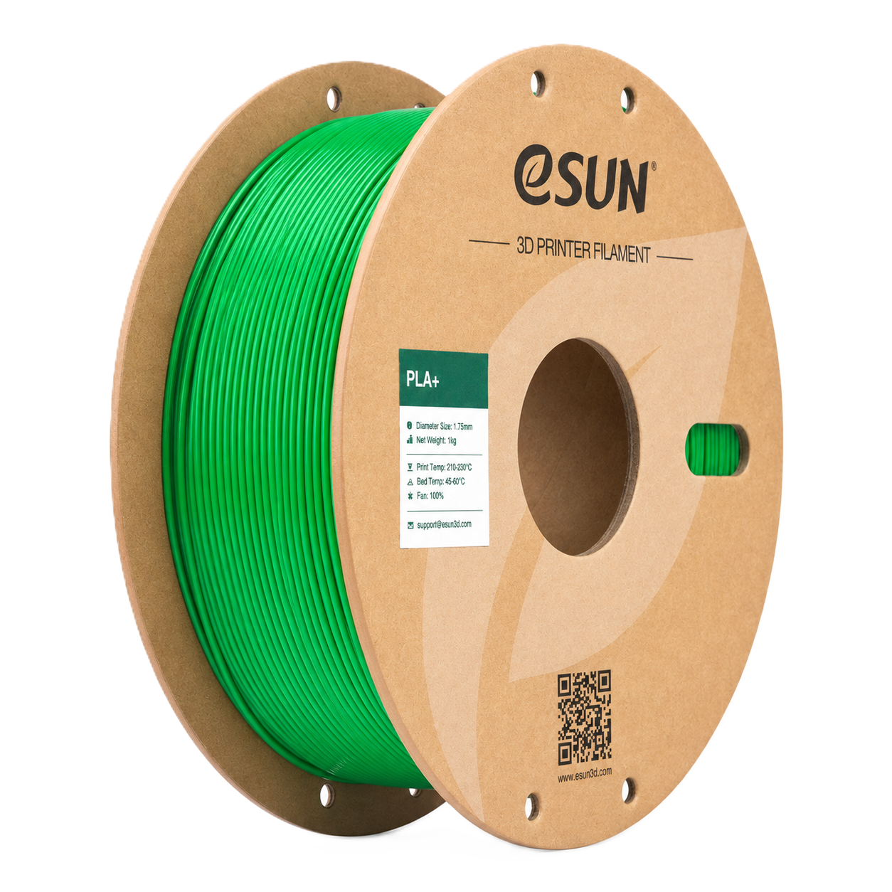 Esun PLA+ Verde Hierba 1.75mm 1Kg Esun PLA+ Verde Hierba 1.75mm 1Kg